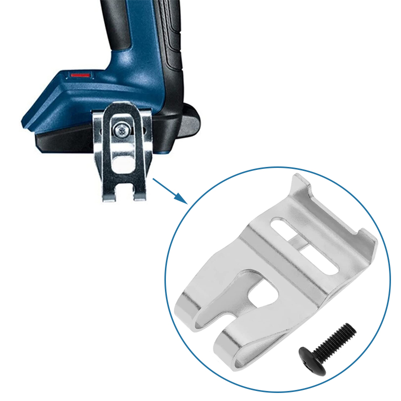 Brushless Cordless Electric Drill 18V - ตะขอคลิปหนีบเข็มขัดพร้อมสกรูใช้งานได้กับสว่านไร้สาย18V อุปกรณ์2609111584เครื่องมือไฟฟ้า