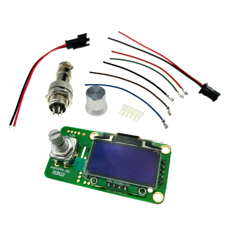 Digital Soldering Station T12 - T12อุปกรณ์เชื่อมสายไฟดิจิตอล DIY ชุดควบคุมอุณหภูมิสำหรับ Hakko T12เชื่อมคอนโซล Stm32