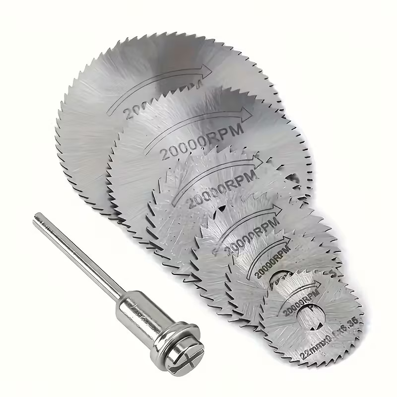 Reciprocating Saw Attachment Drill - 1 ชุดใบเลื่อยวงเดือนขนาดเล็ก, แผ่นตัด HSS อุปกรณ์เสริมเครื่องมือเจาะแบบหมุนได้สำหรับไม้พลาสติกและอลูมิเนียม