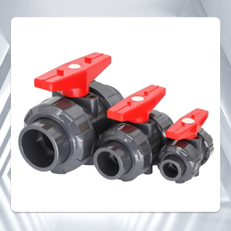 Plumbing - 1 ชิ้น วาล์วลูกบอล PVC ขนาดเส้นผ่านศูนย์กลางภายใน 20