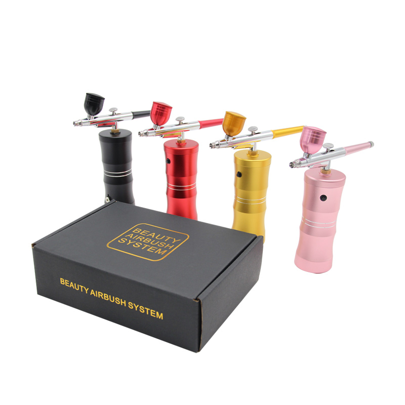 มินิ AirbrushNano ออกซิเจนแรงด - Airbrush Kit With Mini Compressor บทวิจารณ์และราคา