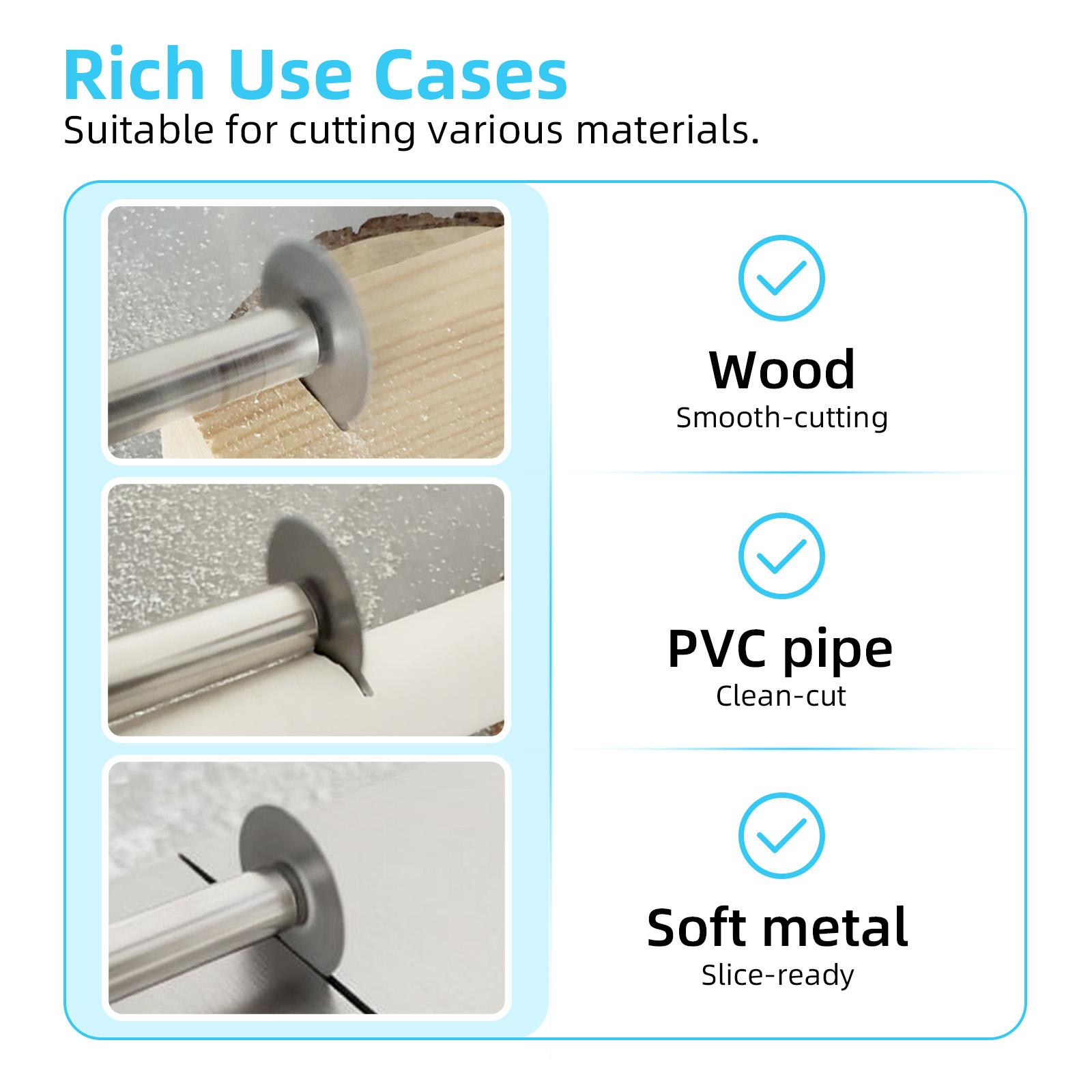 ใบเลื่อยเหล็กความเร็วสูง 10 ชิ - Cordless Rotary Tool Kit Accessories บทวิจารณ์และราคา