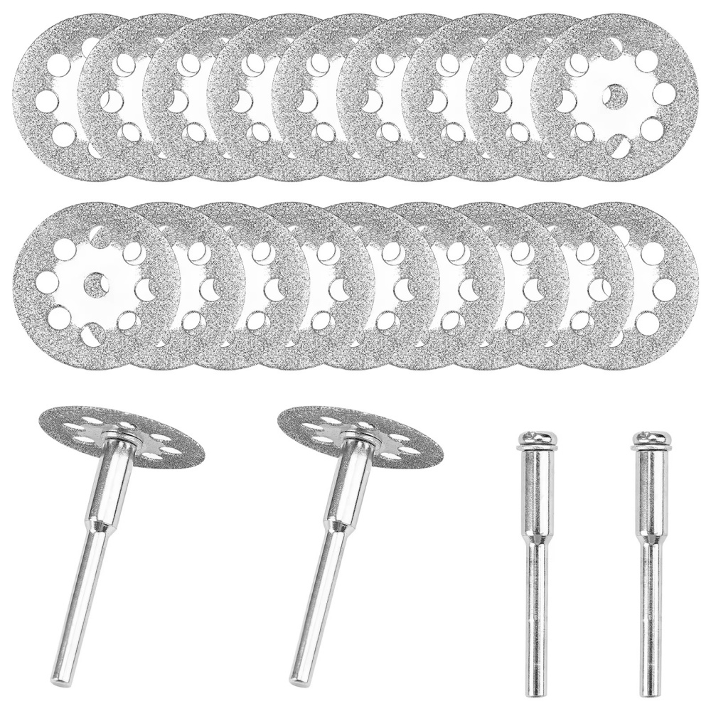 ใบเลื่อยเพชร 12 ชิ้น/ชุด ใบตัด - Cordless Rotary Tool Kit Accessories บทวิจารณ์และราคา