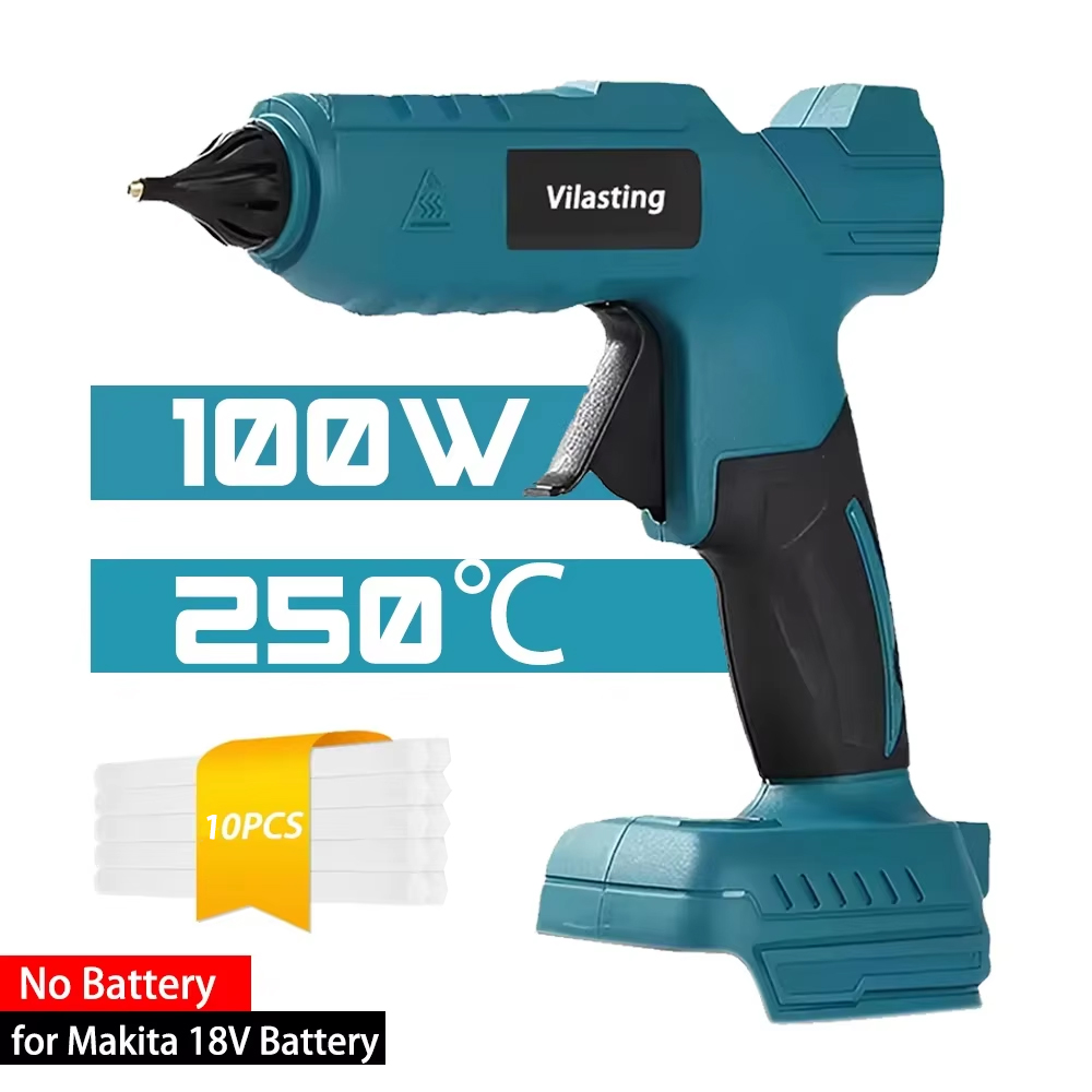 ปืนยิงกาวร้อนละลายไร้สาย 100W  - Hot Melt Glue Gun Cordless บทวิจารณ์และราคา