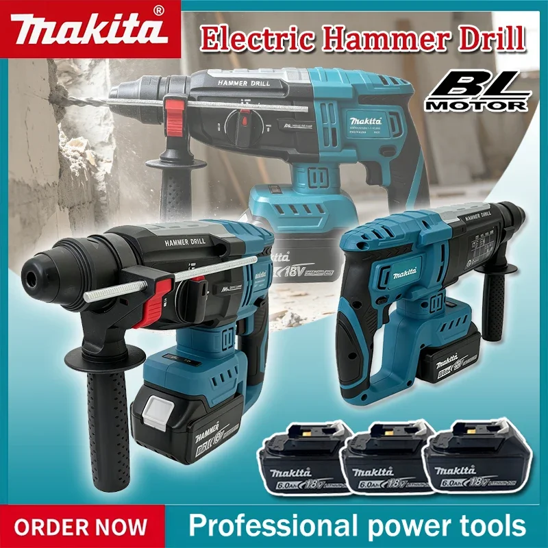 มากีต้า สว่านกระแทกไฟฟ้าไร้แปร - Brushless Cordless Electric Drill 18V บทวิจารณ์และราคา