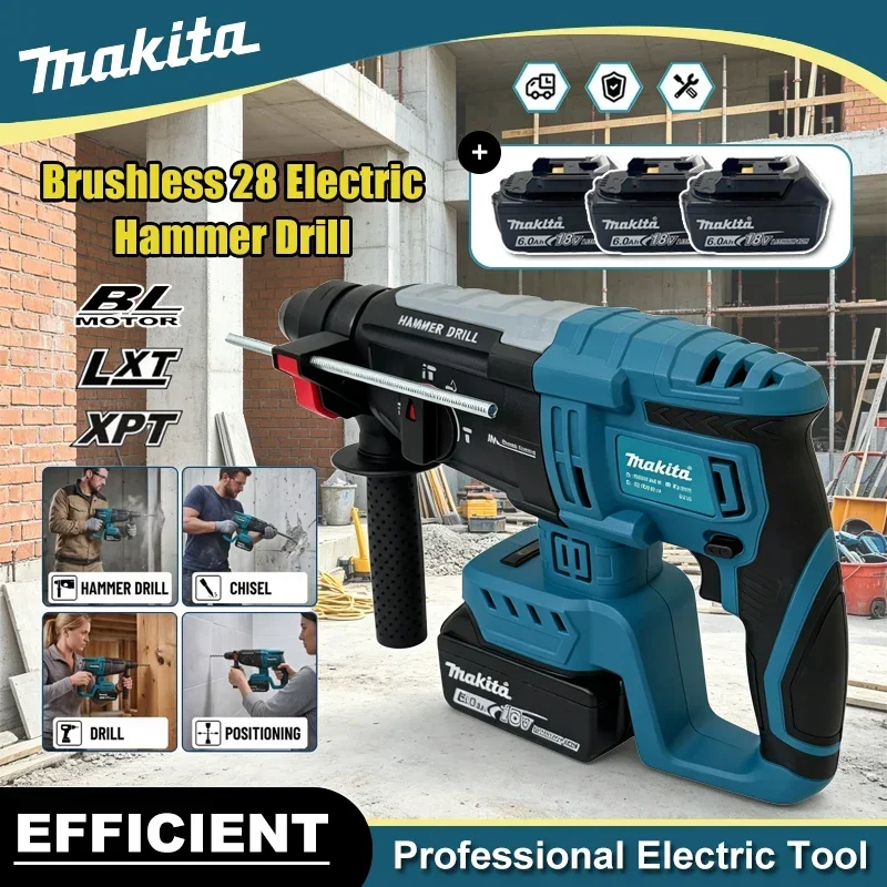 มากีต้า สว่านกระแทกไฟฟ้าไร้แปร - Brushless Cordless Electric Drill 18V บทวิจารณ์และราคา