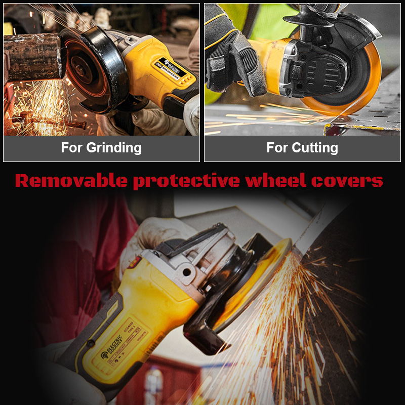 เครื่องเจียรไร้สายขนาด 125 มม. - Brushless Angle Grinder Battery Powered บทวิจารณ์และราคา