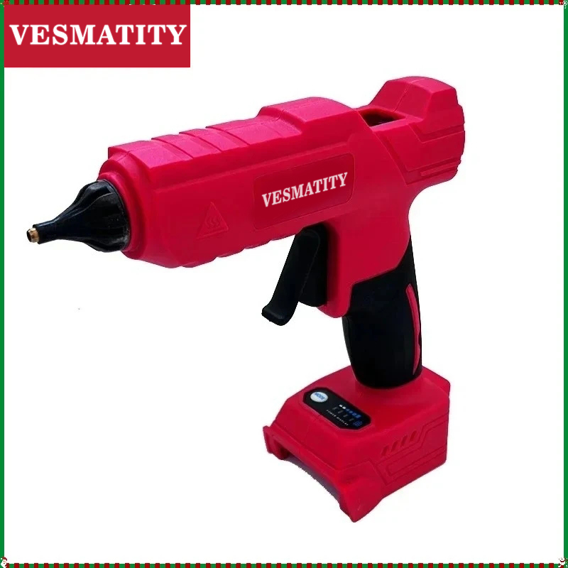 ปืนกาวร้อนไร้สายแบบไร้แปรงถ่าน - Hot Melt Glue Gun Cordless บทวิจารณ์และราคา