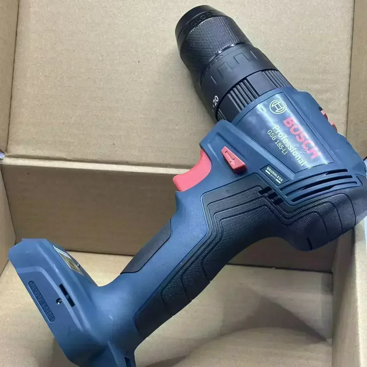 สว่านกระแทกไร้สายแบบมอเตอร์ไร้ - Brushless Cordless Electric Drill 18V บทวิจารณ์และราคา