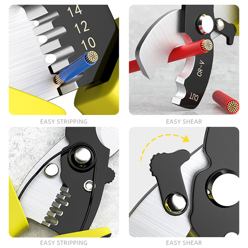 เครื่องปอกสายไฟและตัดสายไฟแบบส - Automatic Wire Stripper Cutter บทวิจารณ์และราคา