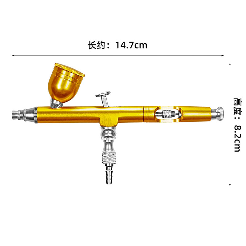 แอร์บรัชแบบดูอัลแอคชั่นขนาด 0. - Airbrush Kit With Mini Compressor บทวิจารณ์และราคา