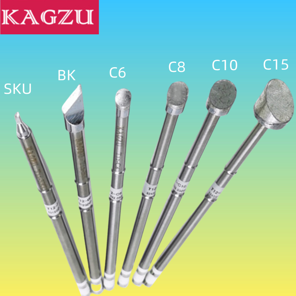 หัวแร้งบัดกรี T12-BK/SKU/C6/C8 - Digital Soldering Station T12 บทวิจารณ์และราคา