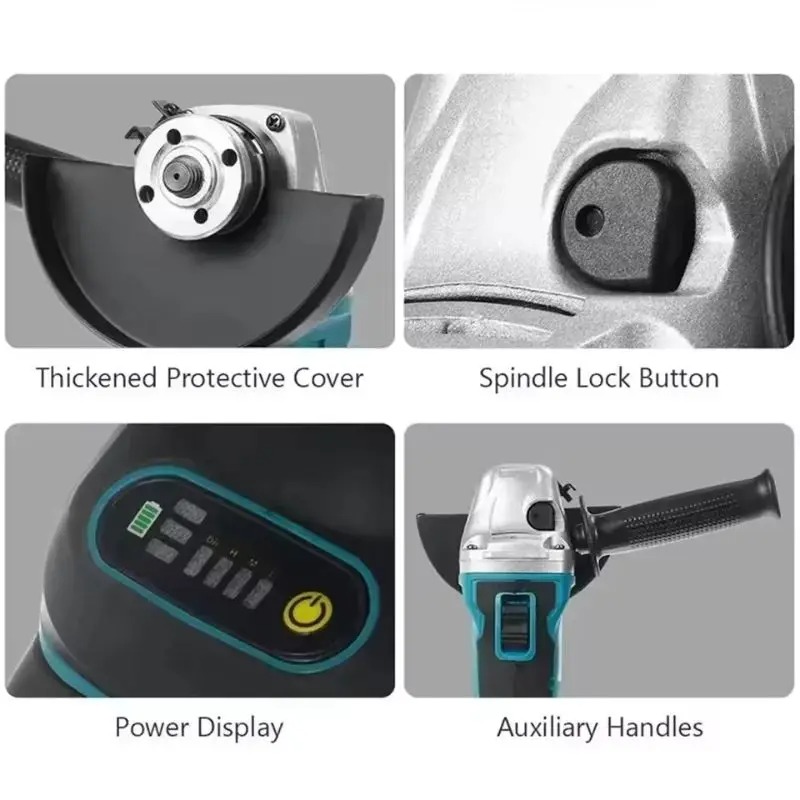 มากีต้า DGA404 18V เครื่องเจีย - Brushless Angle Grinder Battery Powered บทวิจารณ์และราคา