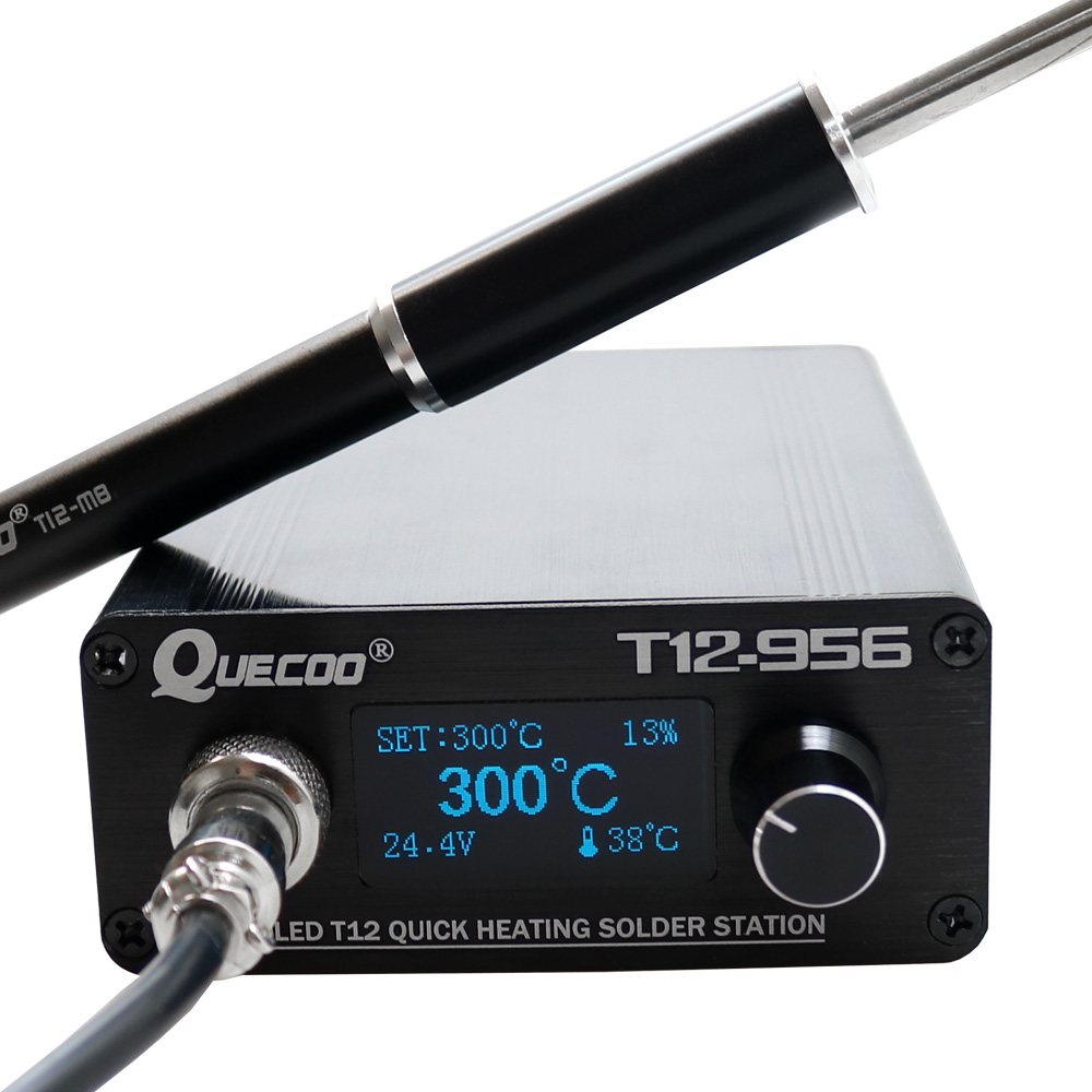 QUECOO T12-956 การประสาน สถานี - Digital Soldering Station T12 บทวิจารณ์และราคา