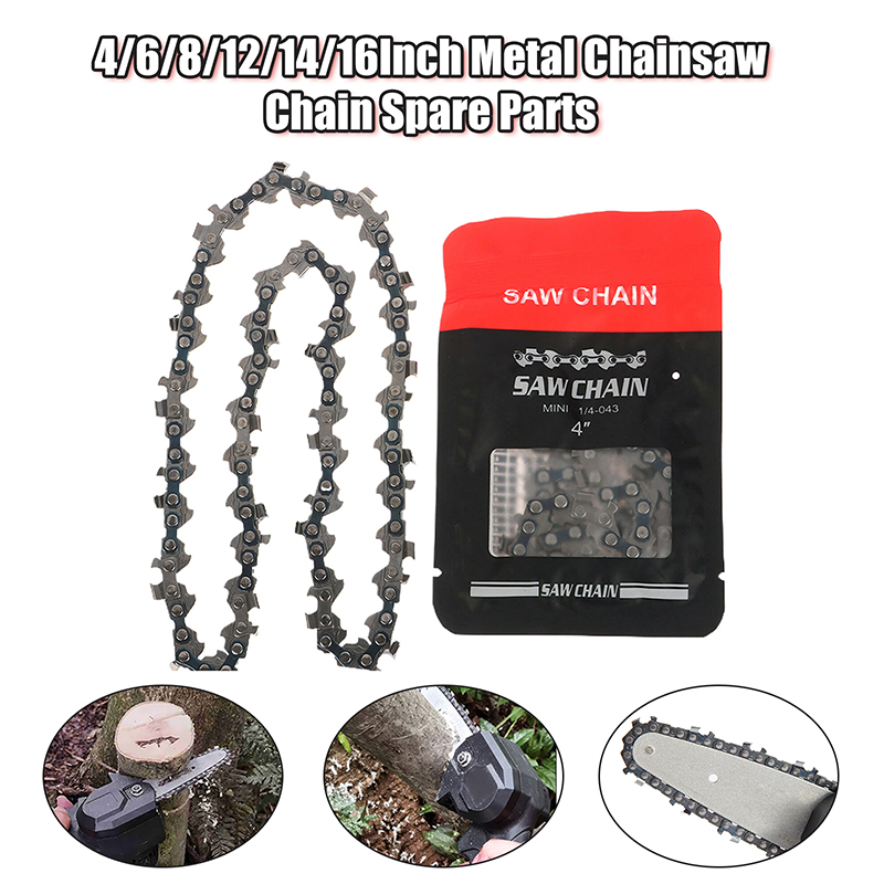 อะไหล่โซ่เลื่อยโลหะ ขนาด 4/6/8 - Mini Electric Chainsaw 6 Inch บทวิจารณ์และราคา