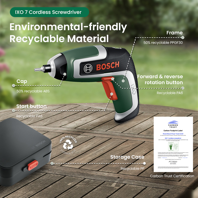 ไขควงไร้สาย Bosch IXO 7, ไขควง - Electric Screwdriver Rechargeable Usb บทวิจารณ์และราคา